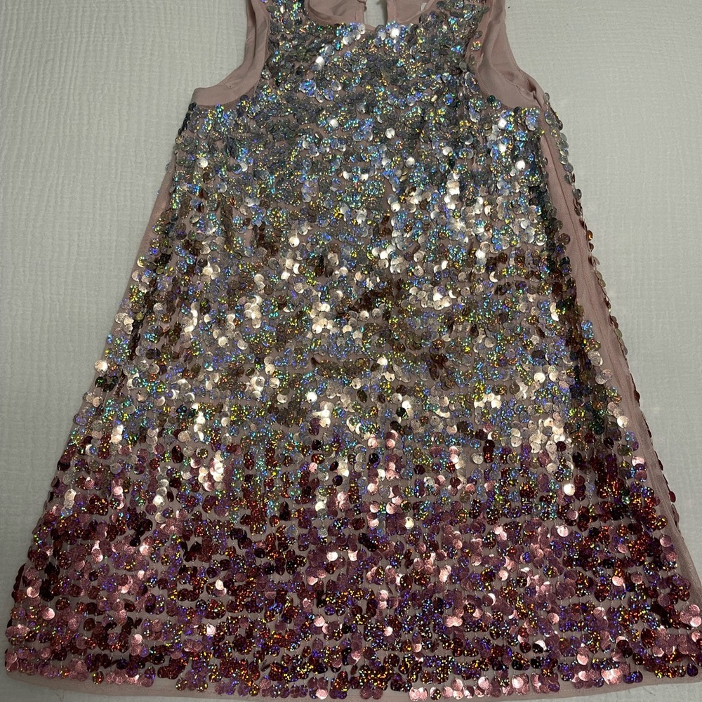 H&M Pink Sequin Ombre Party Dress for Girls